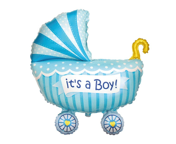 Balon foliowy 26" Wózek: It's a Baby Boy