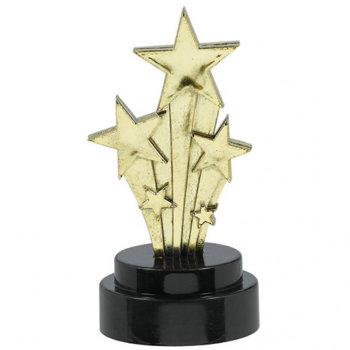 Hollywood - Puchar nagroda gwiazdy 6 sztuk