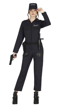 Kostium młodzieżowy Policjant kombinezon