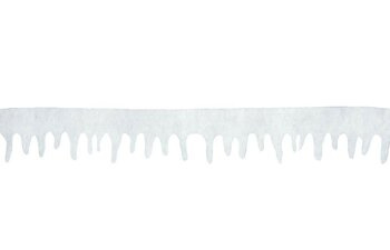 Girlanda "Śnieżne sople" 120cm 2 sztuki