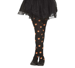 Rajstopy dziecięce czarne w dynie 3-6 lat