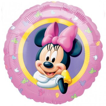 Balon foliowy 17" Myszka Minnie portret