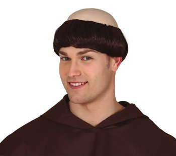 Peruka męska Mnich