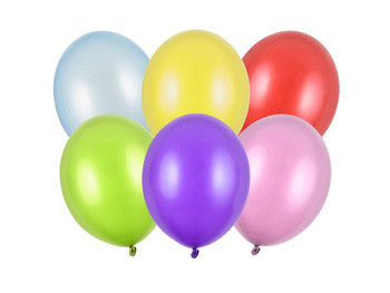 Balony Bel 12" METALIK mix kolorów 10 sztuk