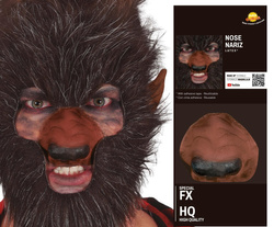 Wilkołak: nos, latex