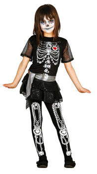 Kostium dziecięcy "Szkielecik z łańcuchów"
