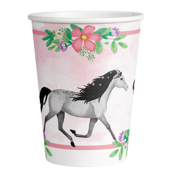 Beautiful Horses Konie - Kubeczki 250ml 8 sztuk