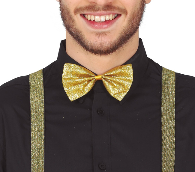 Muszka sylwestrowa mieniąca - złota