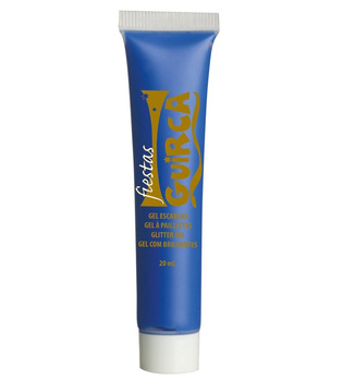 Farbka wodna do twarzy w tubce 20 ml - niebieska granatowa