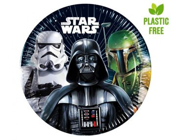 Star Wars Galaxy - Talerzyki papierowe 20cm 8 sztuk