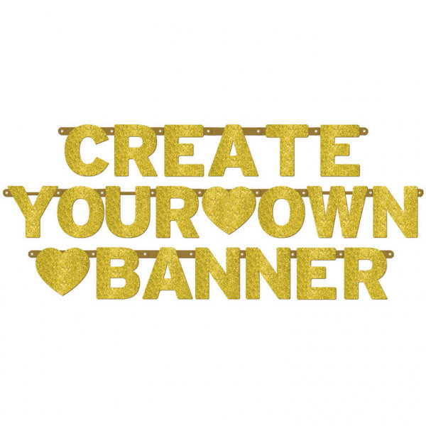Baner personalizowany Złoty 100 elementów