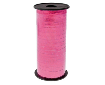 Wstążka ozdobna 5mm x 92m holograficzna różowa