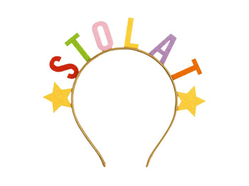 Opaska na urodziny "STO LAT" kolor