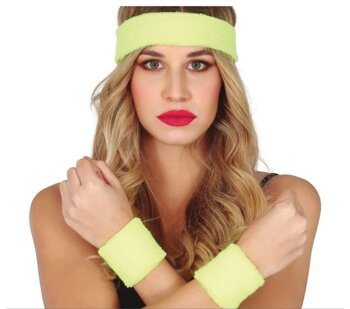 Disco opaski z froty żółte 3 sztuki