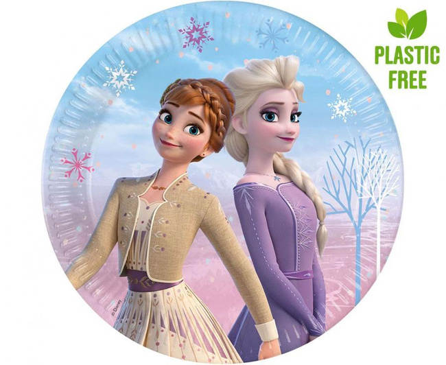 Frozen 2 Wind Spirit - Talerzyki 23cm 8 sztuk