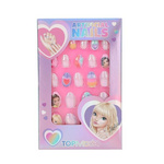 Top Model BEAUTY Sztuczne paznokcie owalne 24 sztuki