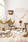 Balon foliowy 30" Grzechotka miś
