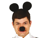 Zestaw Mickey: szelki, rękawiczki, opaska, ogon