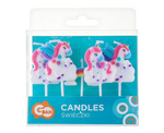 Świeczki urodzinowe pikery Jednorożec Pony 5 sztuk