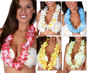 Naszyjnik Hawajski - dwukolorowy