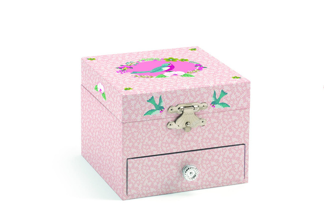 Szkatułka z pozytywką - Słowik