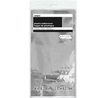 Srebrny jednokolorowy - Obrus połyskując 137x274cm