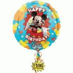 Balon foliowy GRAJĄCY 30" Mickey Mouse - Myszka Miki