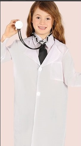 Kostium dziecięcy "Doktor" biały kitel