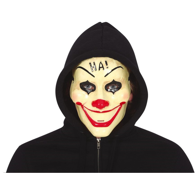 Maska "Klaun HA!" PVC