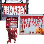 Krwawy napis: "Beware!"