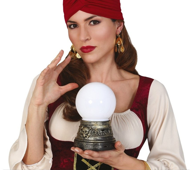 Akcesoria Cyganki: kula LED 18cm