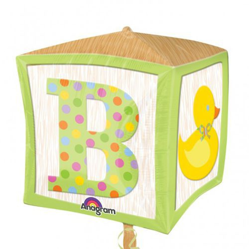 Balon foliowy CUBEZ 15' Klocek zielony