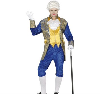 Kostium "Francuski Markiz" niebieski