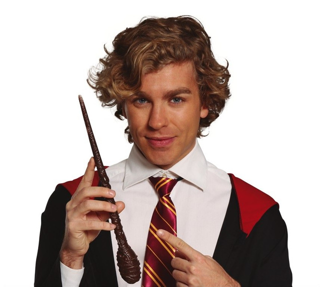 Różdżka Czarodzieja 35cm - brązowa