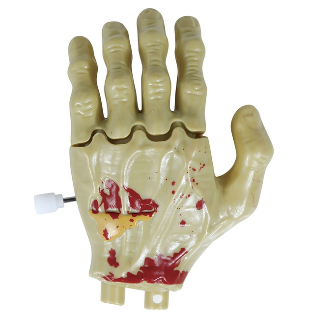 Nakręcana figurka Halloween DŁOŃ 1 sztuka