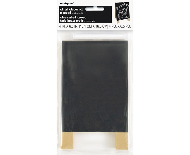 Tablica kredowa mini stojąca 10x16 cm