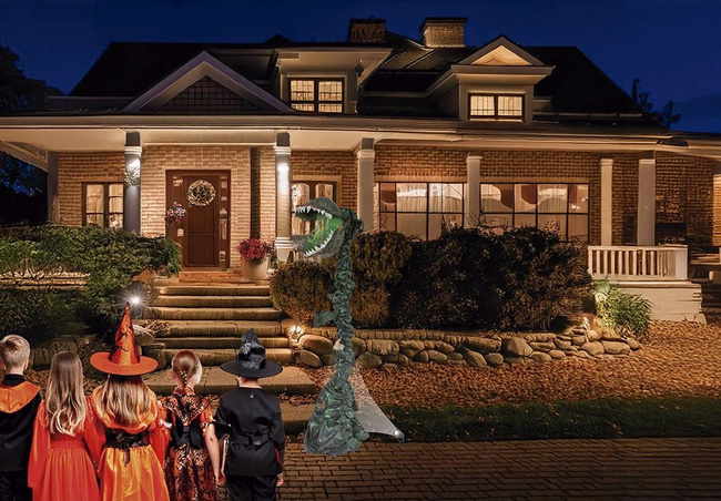 Halloweenowa dekoracja ogrodu interaktywna ROŚLINA 190cm