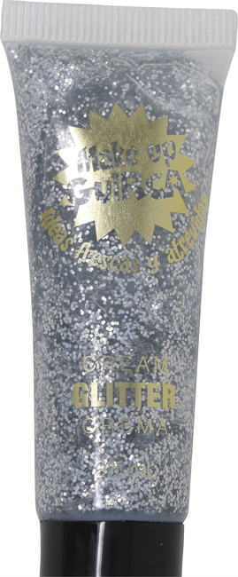 Brokat w tubce 20ml - srebrny