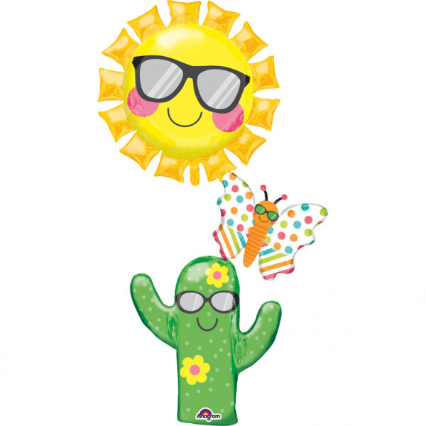 Balon foliowy Multi 46" Kaktus pod słońcem