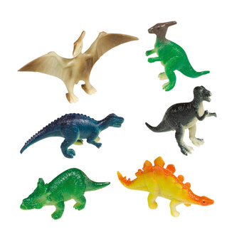 Dino Party - Figurki dekoracyjne 8 sztuk