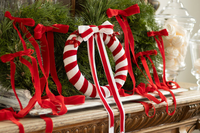 Tasiemka welurowa 15mm x10m czerwona