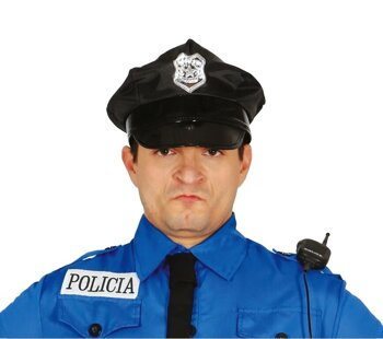 Akcesoria policjanta - Czapka czarna