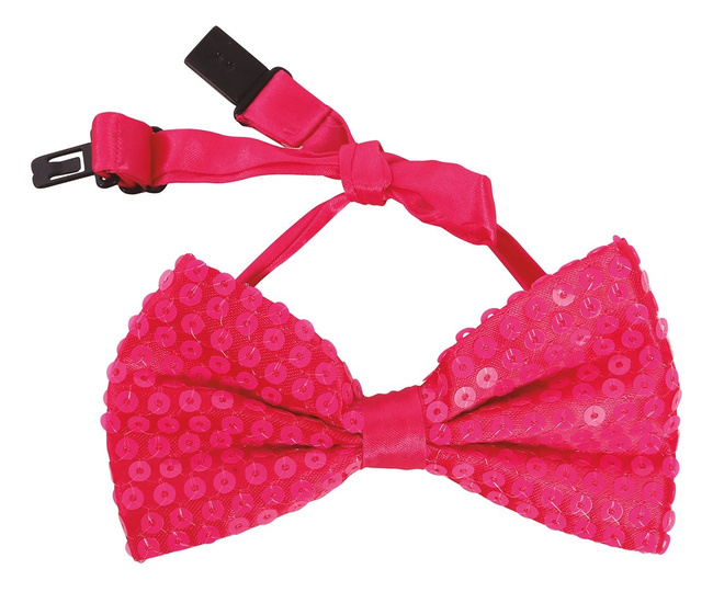 Muszka Sylwestrowa w cekiny czerwona