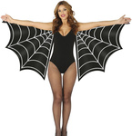 Peleryna pajęczyna, czarna 160x70cm