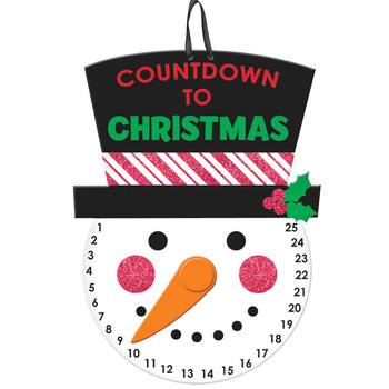 Dekoracja - świąteczne odliczanie BAŁWAN