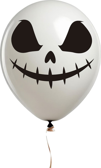 Balony 12" Duch, białe 10 sztuk