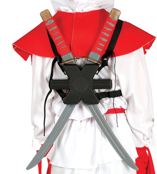 Miecz Samuraja z pokrowcem na plecy 2 sztuki