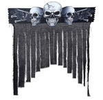 Kurtyna dekoracyjna CZASZKI 90 cm