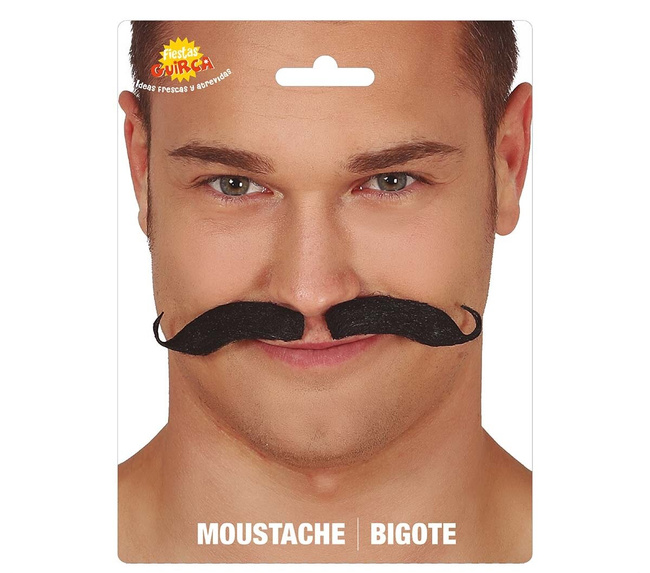 Wąsy "Meksykanin" czarne