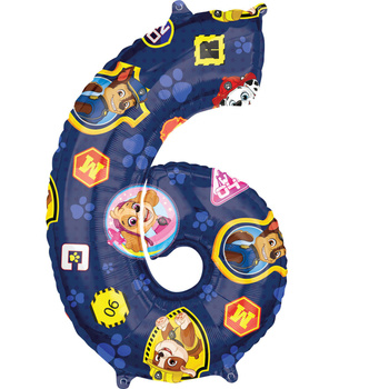 Balon foliowy 26" Psi Patrol numer 6
